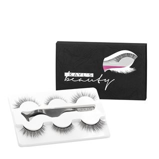 3lü Doğal Mix İpek Takma Kirpik