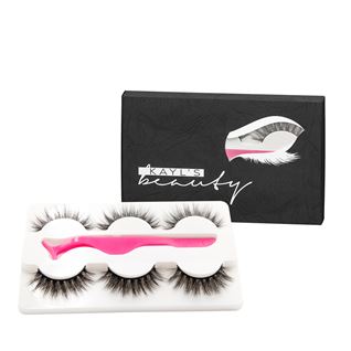 3lü Moca Yoğun İpek Takma Kirpik