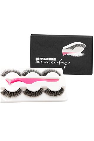 3lü Sahra Yoğun İpek Takma Kirpik